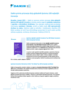 Daikin primio priznanje dviju globalnih ljestvica 100 najboljih inovacija.pdf Daikin primio priznanje dviju globalnih ljestvica 100 najboljih inovacija.pdf